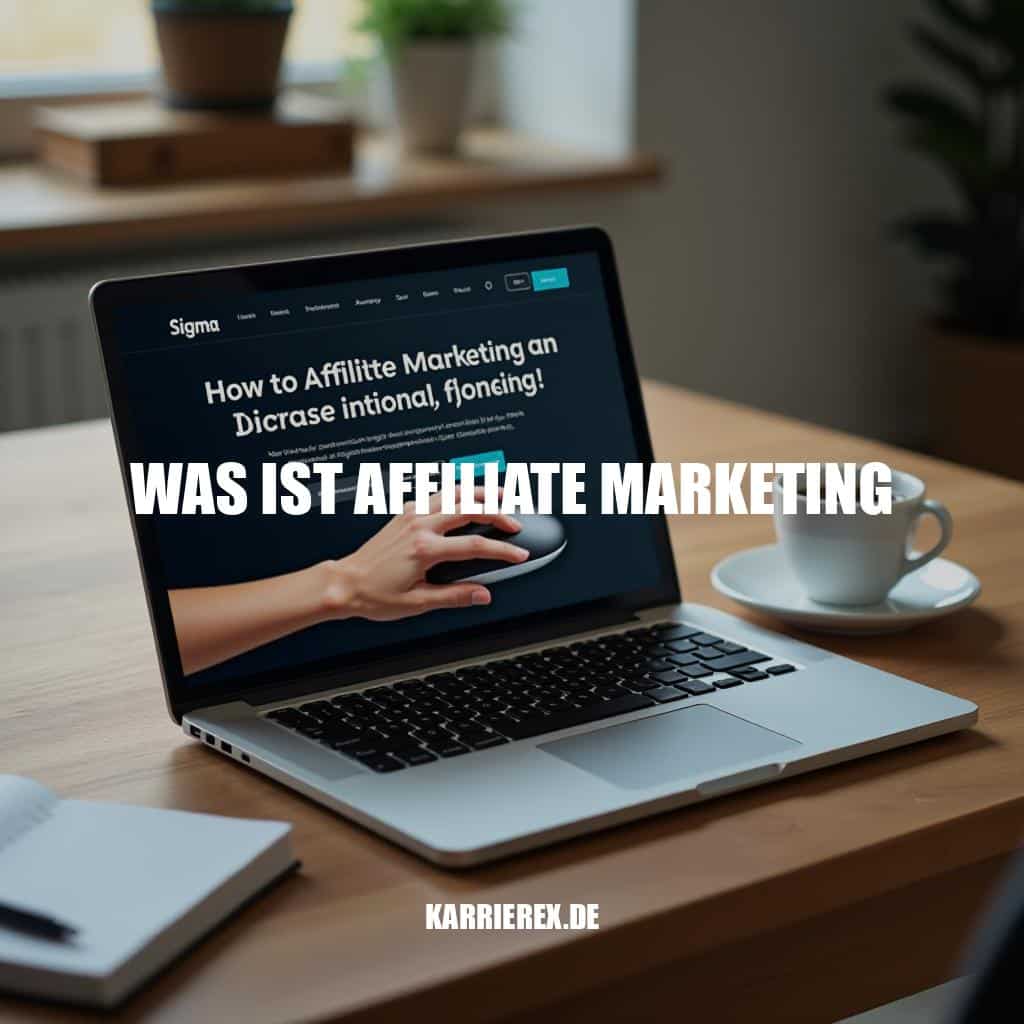 Affiliate Marketing: Was ist es und wie funktioniert es?