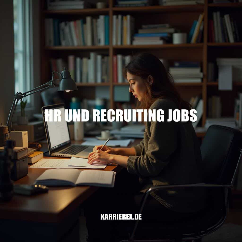 Karriere im HR und Recruiting: Jobstabilität, Aufstiegsmöglichkeiten und sinnstiftende Arbeit