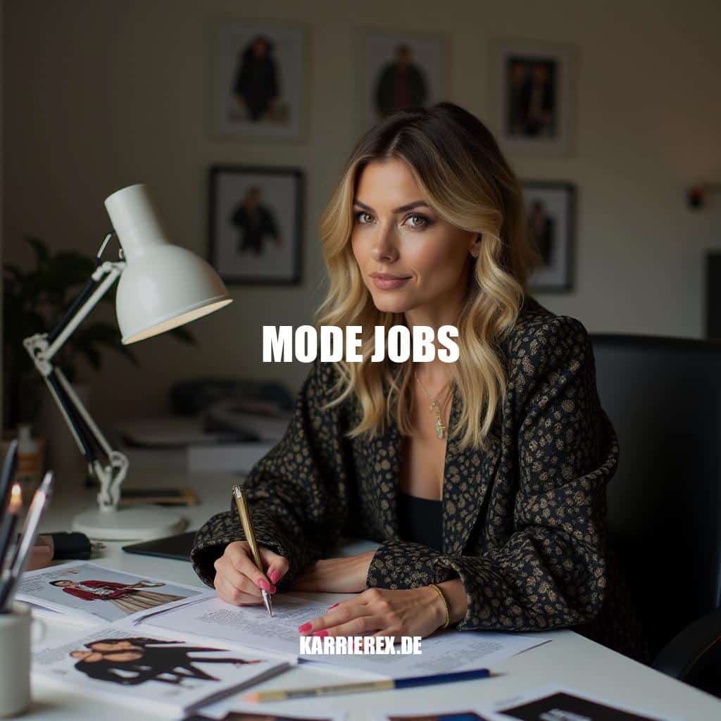 Karrierechancen in Mode Jobs