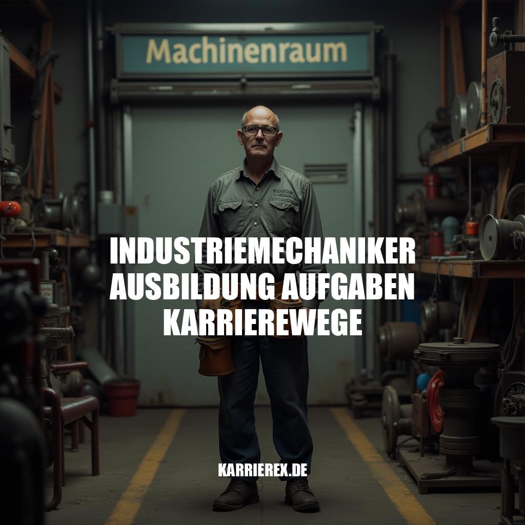 Industriemechaniker Ausbildung: Aufgaben, Karrierewege und mehr