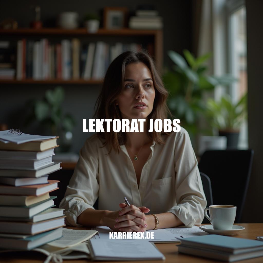 Karriere im Lektorat: Flexibilität und Motivation