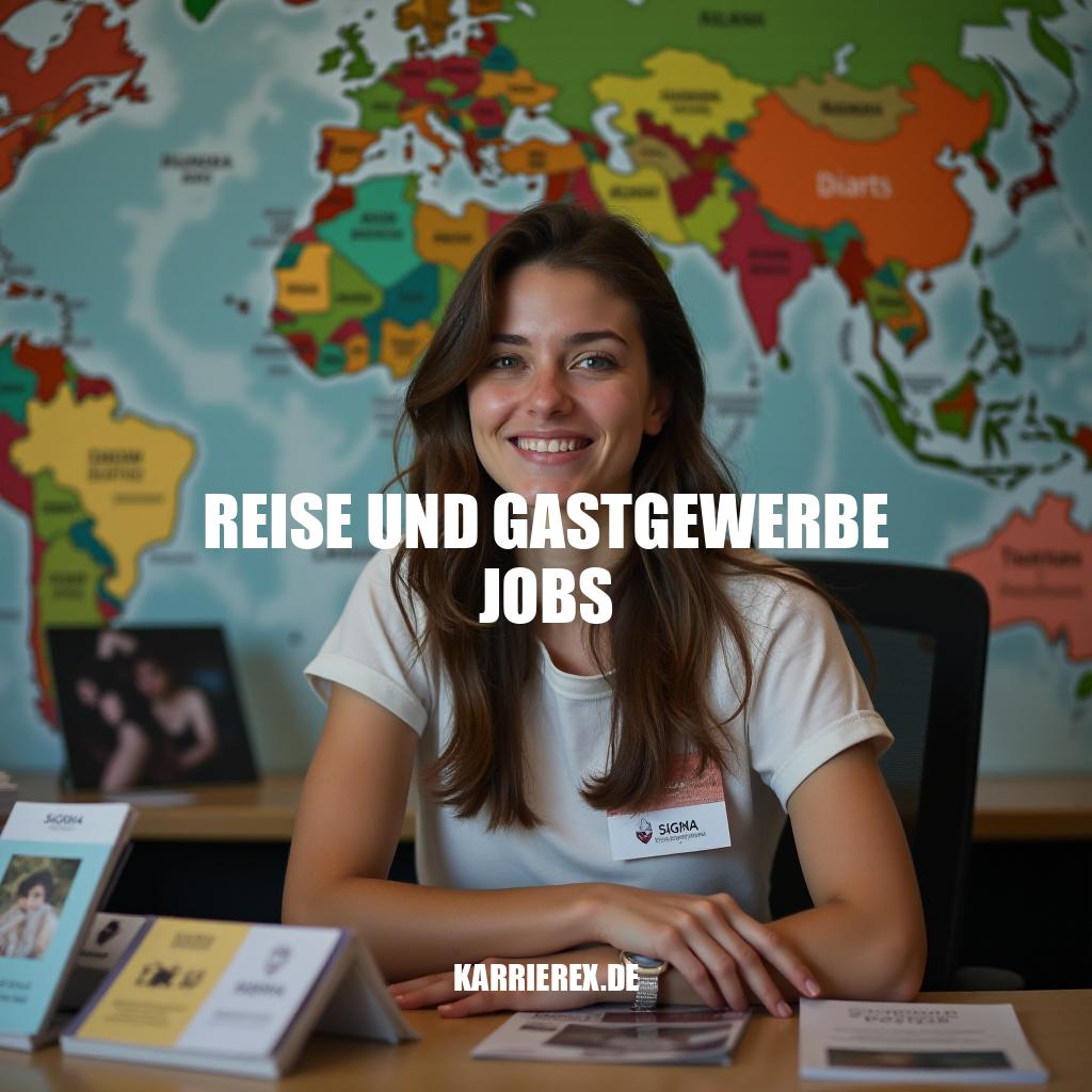 Karrierechancen im Reise und Gastgewerbe Jobs
