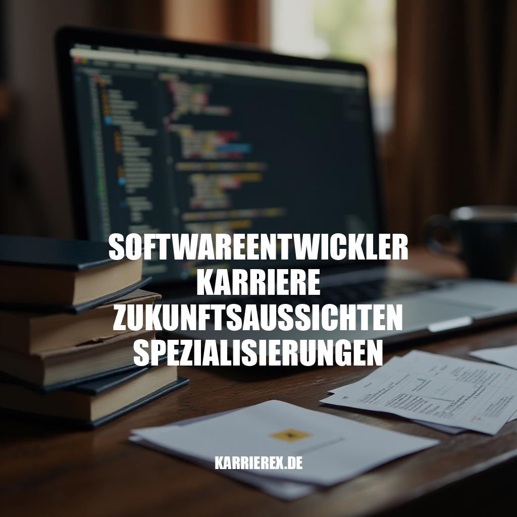 Softwareentwickler Karriere Zukunftsaussichten Spezialisierungen